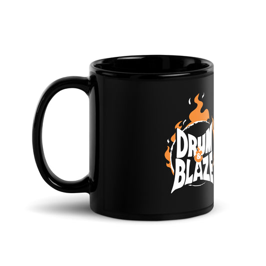 D&B Black Glossy Mug
