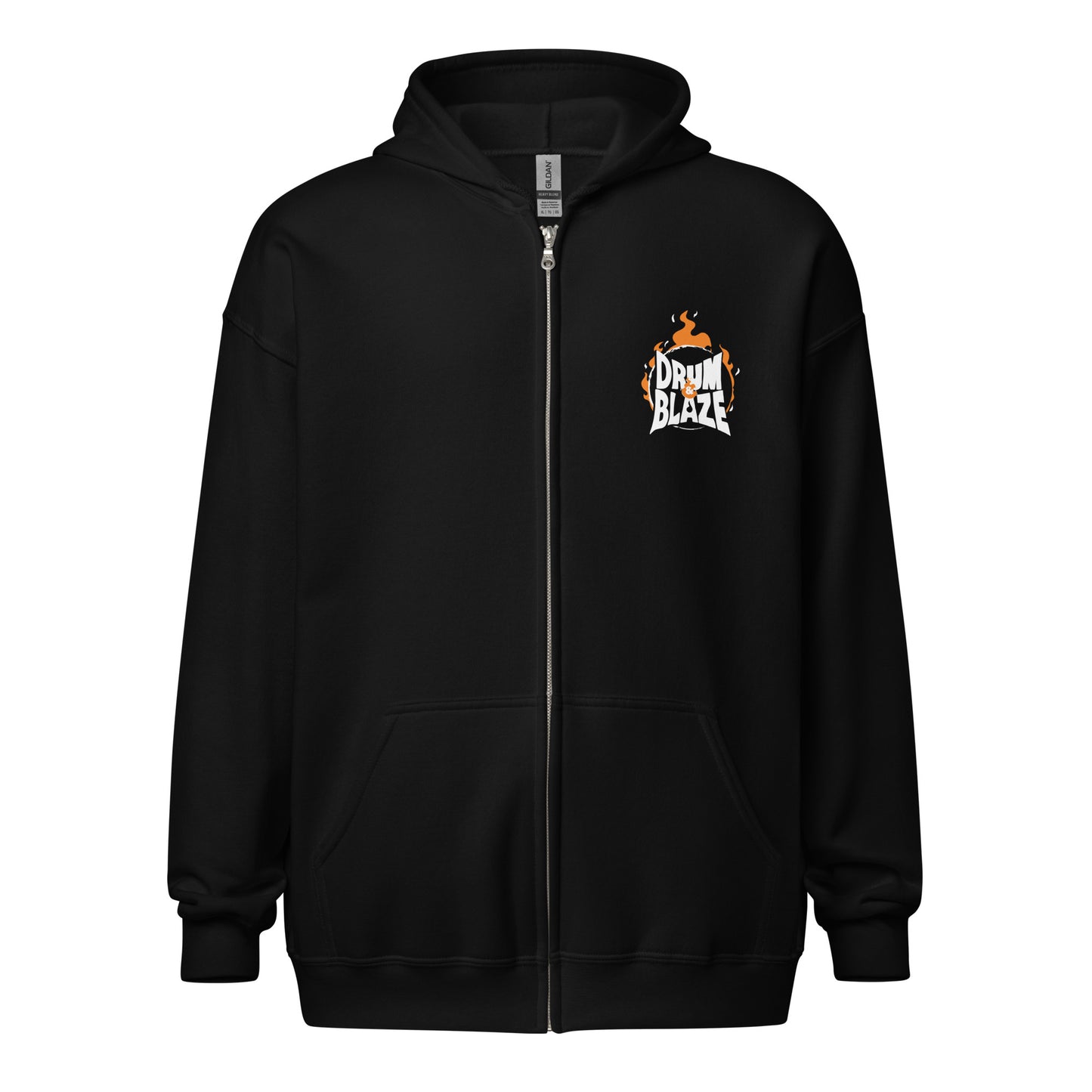 D&B Unisex heavy blend zip hoodie